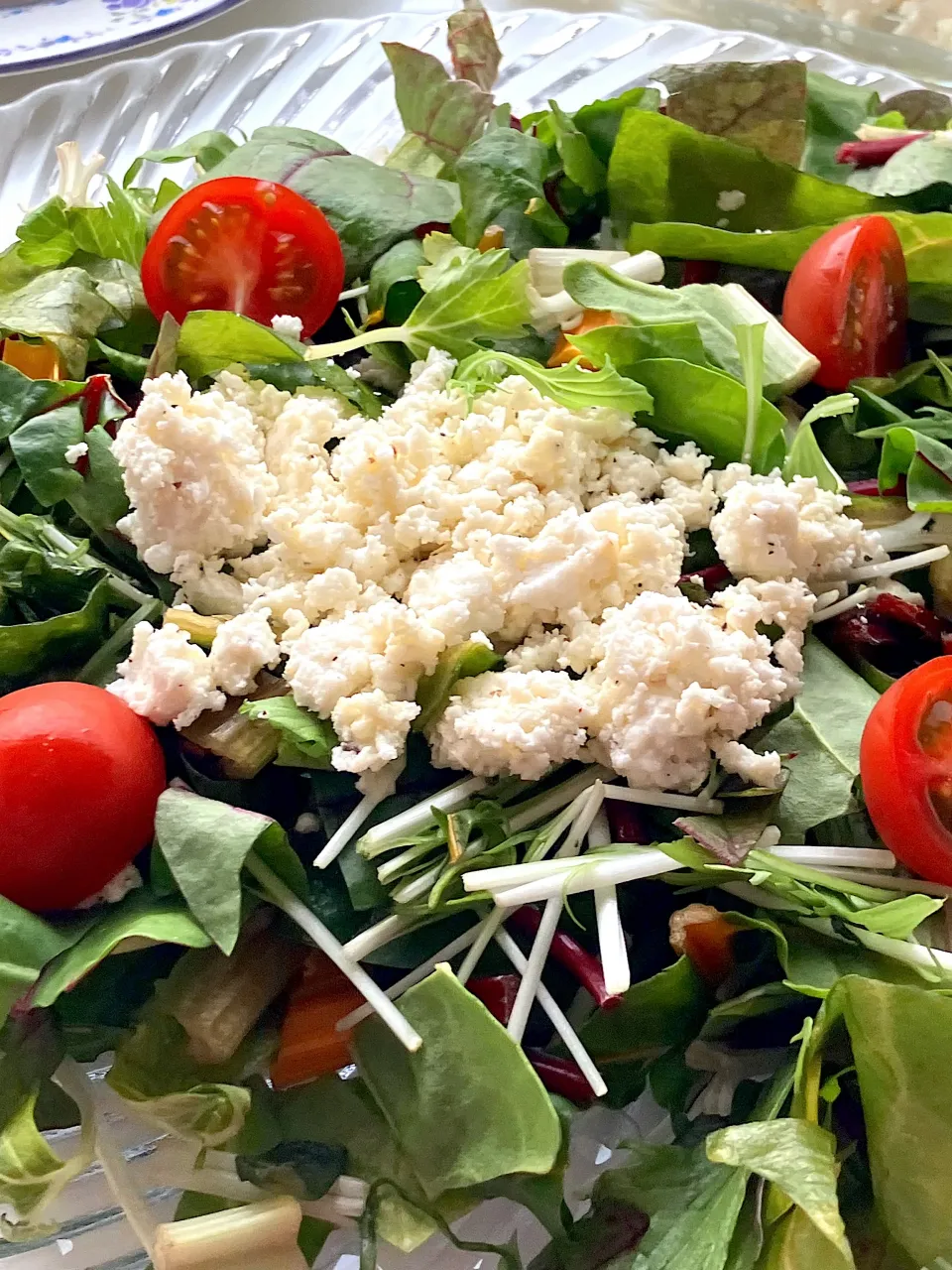 サラダの朝ごはん|コマツ菜さん