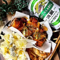 ビールとおつまみ|はるなさん