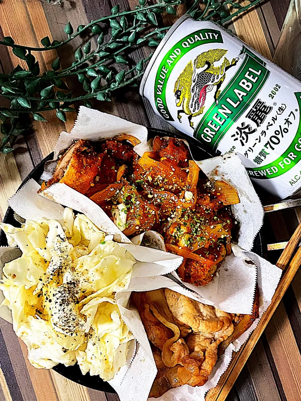 ビールとおつまみ|はるなさん