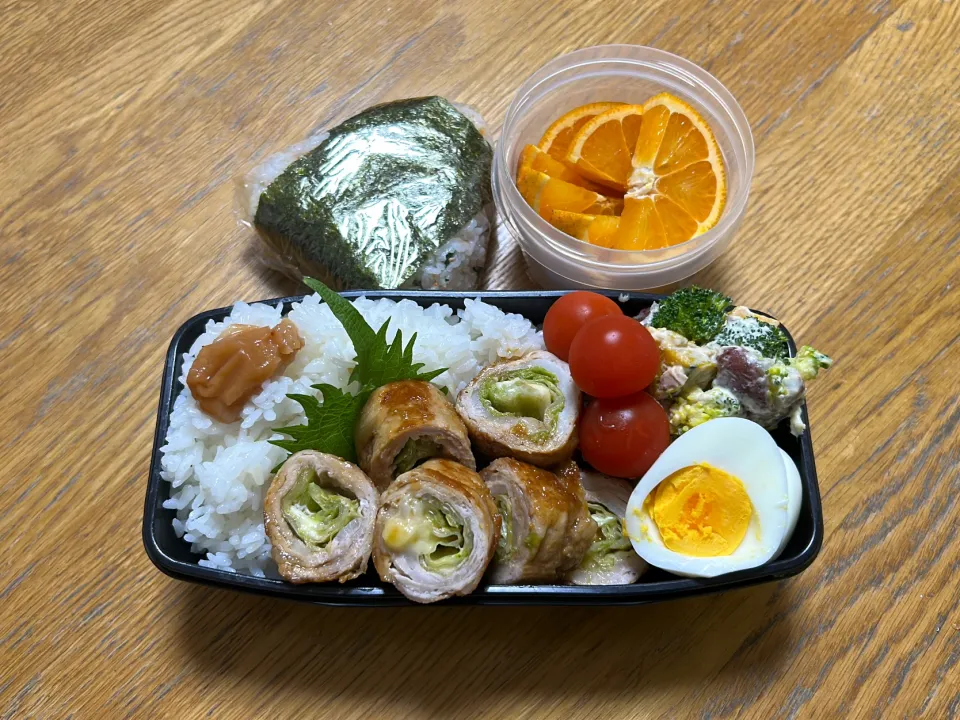 3/3 豚のレタスチーズ巻弁当|ゆさん
