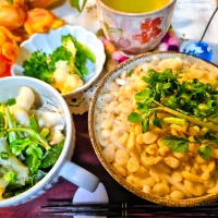 揚げ玉いっぱいうどん|橘葵さん