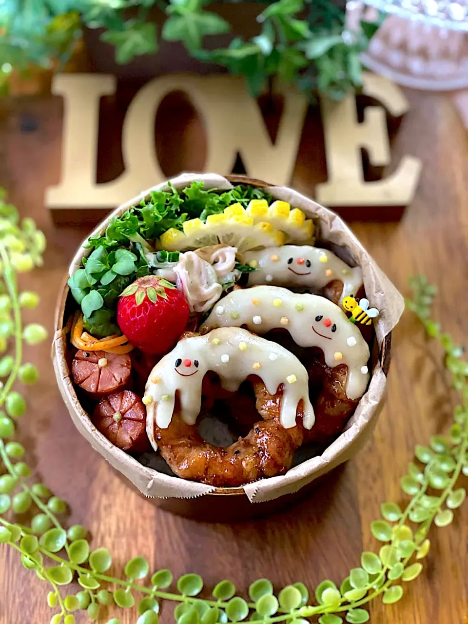 トンdeリング弁当|kumotorikaさん