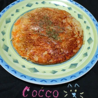 Snapdishの人気料理写真:ワンパンde ニンジャピザ✨