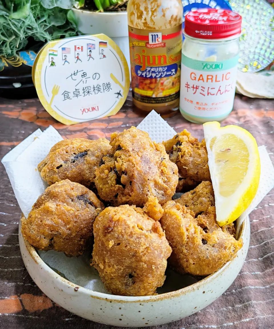 『🌏世界の食卓探検隊』
【鶏レバーのスパイシー唐揚げ】|ayaさん