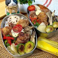 唐揚げ弁当🍙| ラゴさん。さん