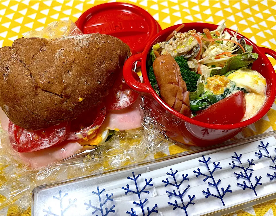 自分弁当🥪|がおりんさん