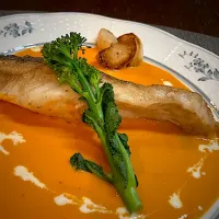 3/6 鱈のソテー、ビスクソース| あーるさん