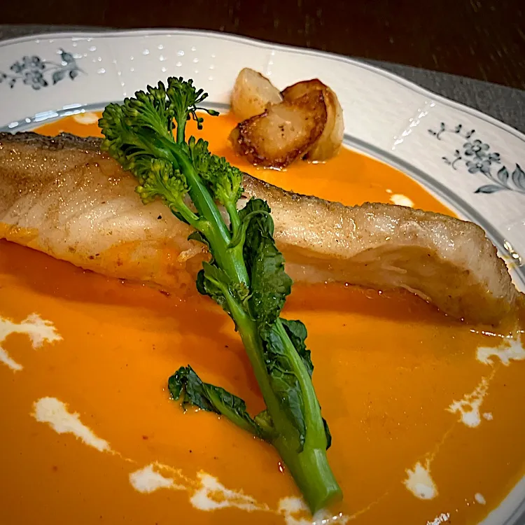 3/6 鱈のソテー、ビスクソース|あーるさん
