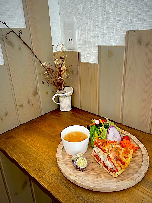 里芋と京くれない人参のキッシュ|maSami＊さん