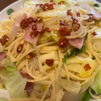 ベーコンとキャベツのオイルスパゲティ|masaさん