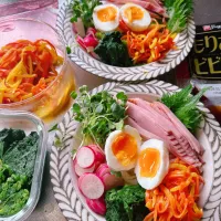 2026/03/06野菜盛り盛りもりおかビビン麺|Blueberry🫐さん