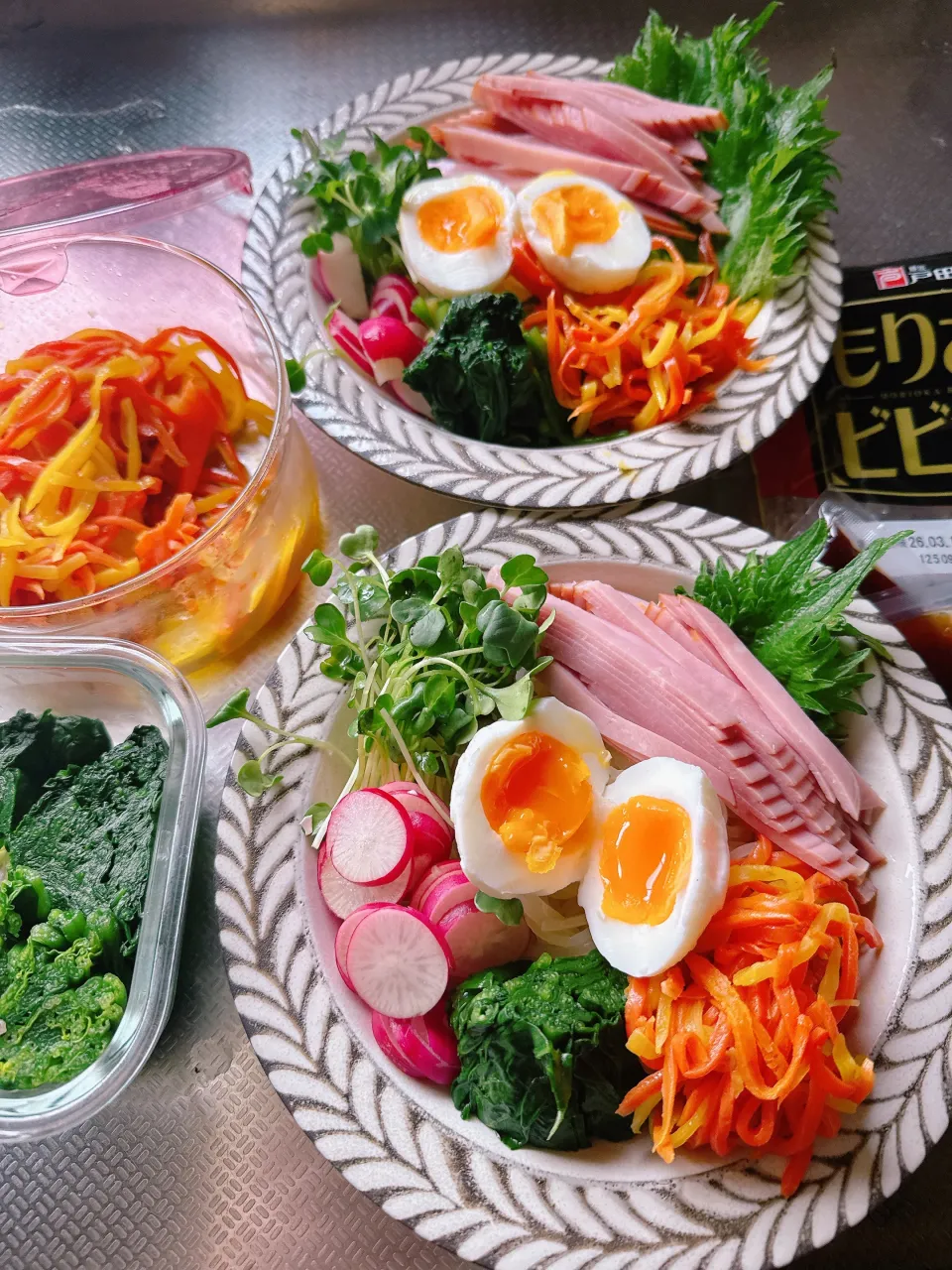 2026/03/06野菜盛り盛りもりおかビビン麺|Blueberry🫐さん