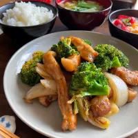 ブロッコリーno黒酢酢豚