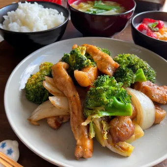 Snapdishの人気料理写真:ブロッコリーno黒酢酢豚