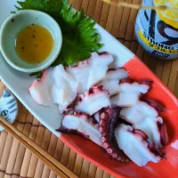 ﾚﾊﾞ刺し風ﾀｺ刺し