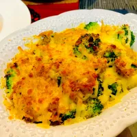 ✩.*˚ブロッコリーのツナカレー焼き