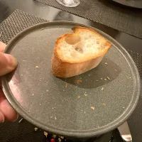 今日の晩ご飯@「Le detour」さん⑦  バゲットをおかわりしました|なびさん