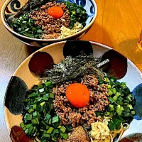 台湾風混ぜそば