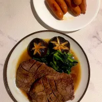 今夜はヒレステーキ|めんちゃんさん