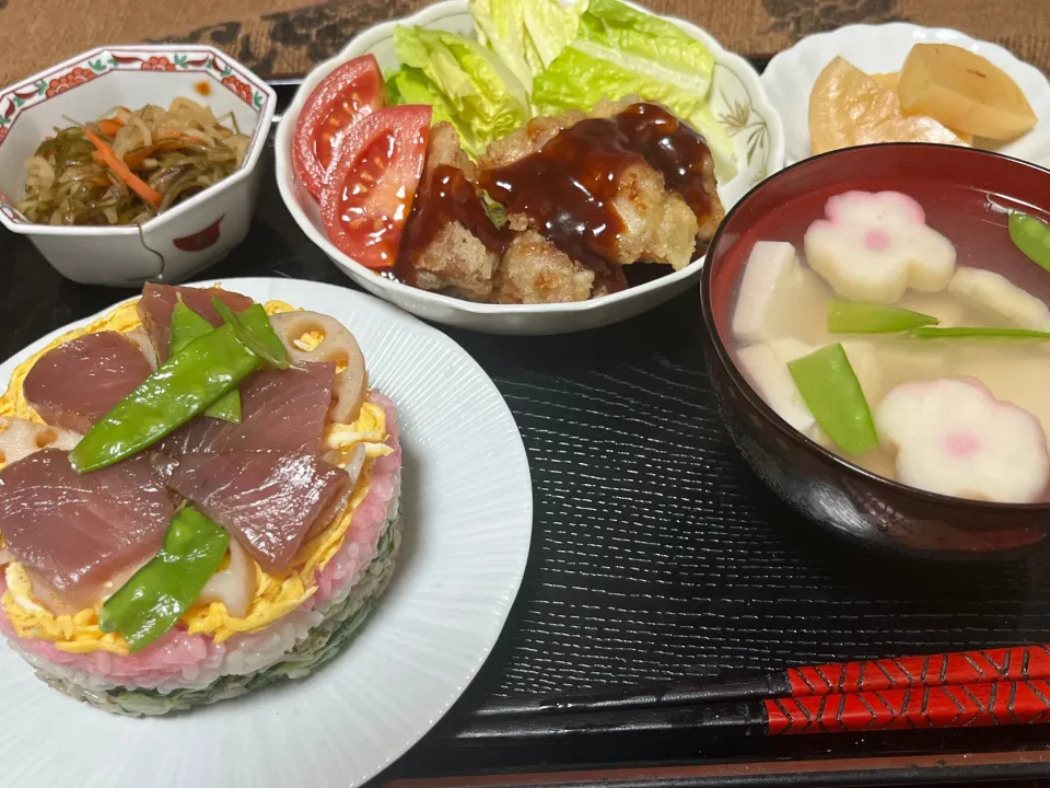 ひな祭り御膳|kittykittyさん
