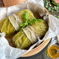 蒸しロールキャベツ|ゆーこどんさん