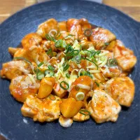 鶏胸肉のヤンニョムチキン風×チーズ|morimi32さん