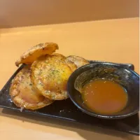 ピザ風円盤餃子| 創作餃子酒場かむらっくさん