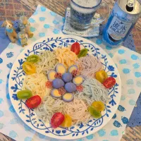 ライトブルー桜2026🩵🌸