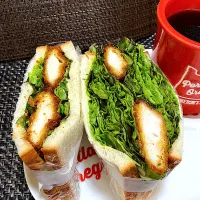 2種のササミカツサンド|サンドウィッチ男爵さん