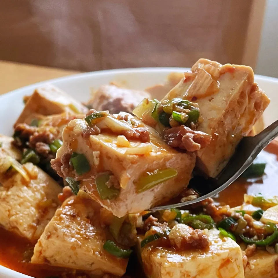 朝から麻婆豆腐|パパ氏さん