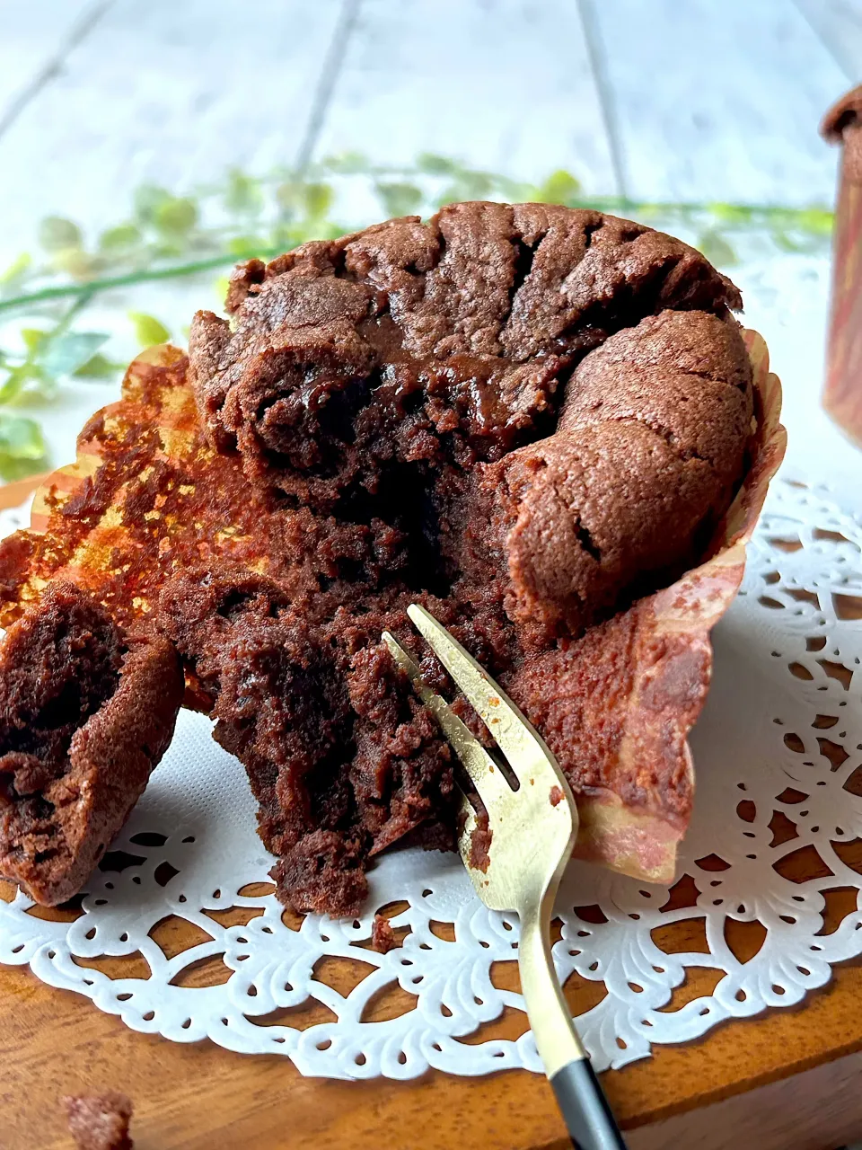 スイーツ男子が作るフォンダンショコラ(息子作)|まなまな♡さん