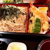 ざる天　@日本そば処ますだや　新高円寺|KimaLABOさん