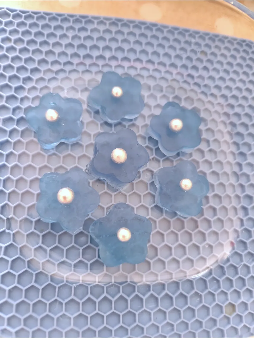 3/7 ライトブルー桜2026 サイダー味グミ|m.rafuさん