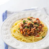 野菜たっぷりボロネーゼ