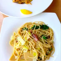 ホタルイカパスタ|さくらんぼさん