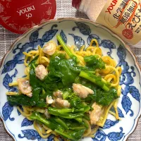 菜の花とアサリのあんかけ焼きそば|栃倉 直人さん