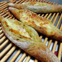 あおさ香るベーコンチーズバゲット|ne-neさん