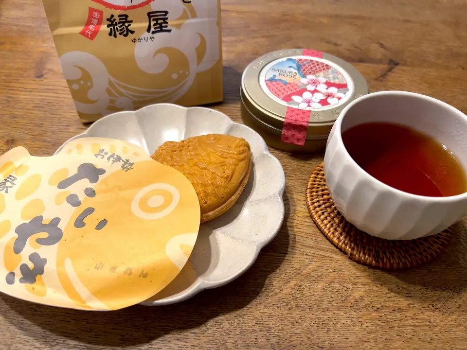 たい焼きとルピシア|Riccaさん