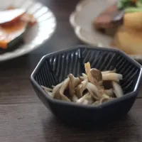 三種ゆできのこの酢の物| ちいさなしあわせキッチンさん