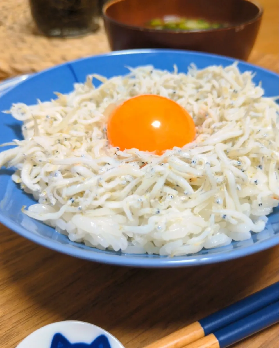 しらす卵かけごはん|まりおさん