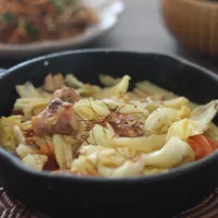 鯖缶とトマトのタッカルビ| ちいさなしあわせキッチンさん