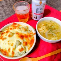 【主菜】カリフラワーの豆腐グラタン| シュビラさん