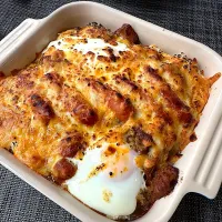 焼きカレー🍛　2合のご飯を2人でペロリ🤣|BUBUさん