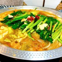 #牛もつ鍋🍲醤油味|Reikoさん