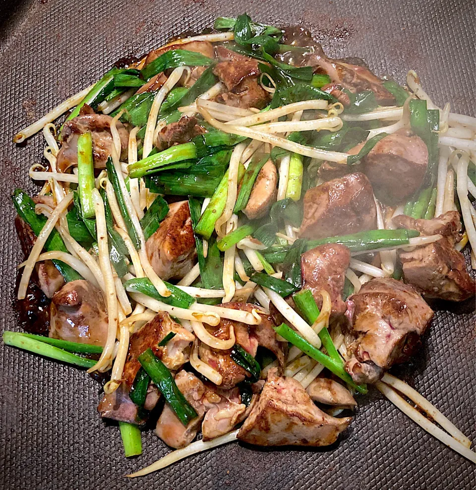 鶏レバニラ炒め|Kouki Tanabeさん