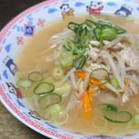 パパ作🥸シャキシャキ野菜の味噌ラーメン|ぱんだのままんさん
