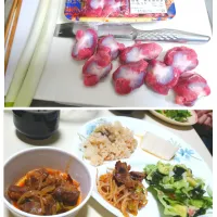 3.07夕飯(メインは大ぶりな砂肝)|maimaipapaさん