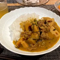 牛肉と蓮根の薬膳カレー🥄|Saori.Sさん