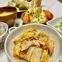 豚キムチ。他|ぎんさん