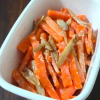 人参とごぼうサラダとやみつきセロリ|ぱんだのままんさん